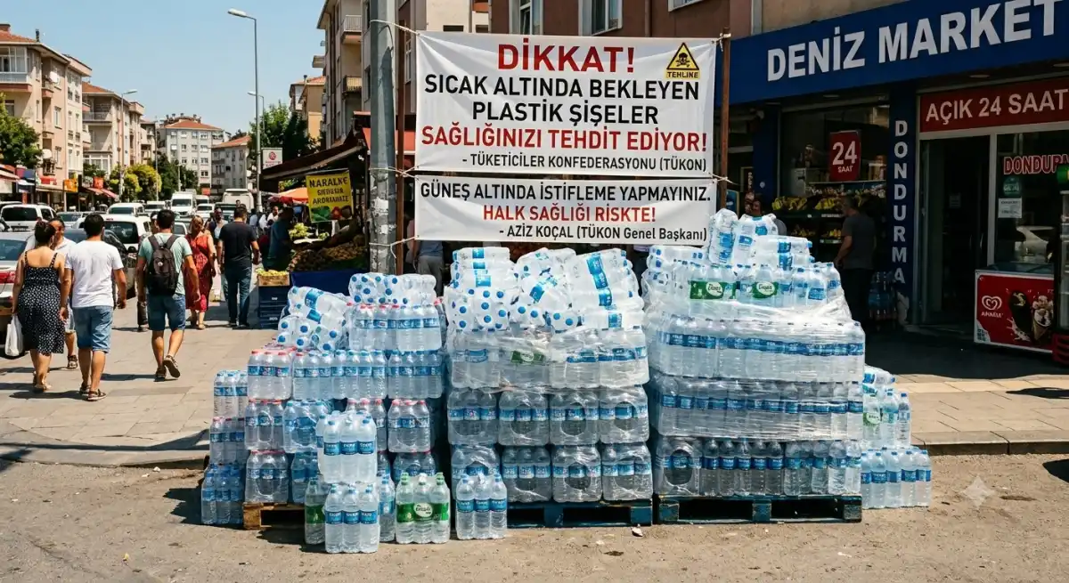 Güneşte Bekleyen Plastik Sular Sağlığı Tehdit Ediyor: Uzmanlardan Ciddi Uyarılar