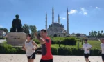 Selimiye Camisi'nin UNESCO Listesi'ndeki 15. yıl dönümü anısına düzenlenen farkındalık koşusu etkinliği