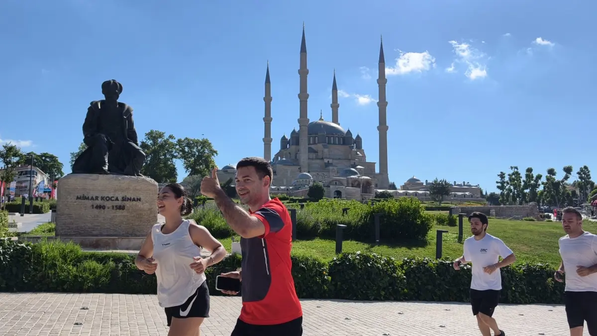 Selimiye Camisi’nin UNESCO Listesi’ndeki 15. Yılı Coşkuyla Kutlandı: Sporcular Anlamlı Koşu Düzenledi