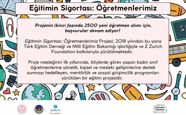 Eğitimin Sigortası Projesi kapsamında eğitim alan kadın öğretmenler