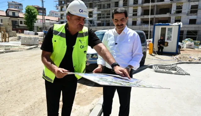 Malatya Saray Mahallesi rezerv alanında tamamlanmak üzere olan modern konut ve iş yerleri projesi