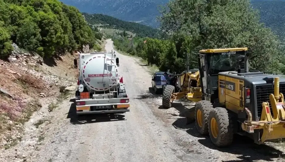 Isparta’da Dağ Yollarında Güvenlik Artıyor: Şarampol Düzenlemeleri Tamamlandı