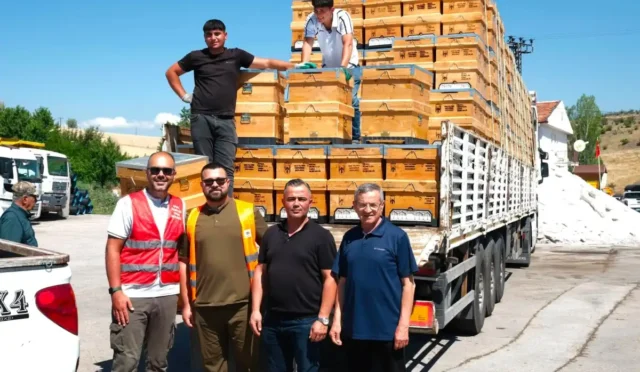 Güdül Belediye Başkanı Mehmet Doğanay üreticilere destek veriyor