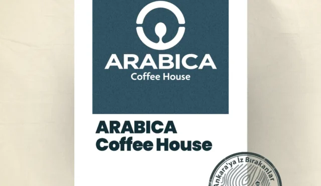Ankara Kent Konseyi'nin konuğu olan Arabica Coffee House'un iç mekanı
