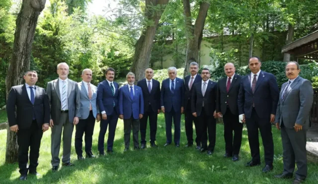 TBMM'de Azerbaycan Büyükelçisi Reşad Memmedov'a veda programı düzenlendi