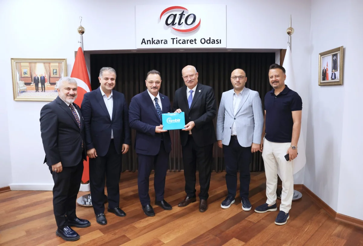 TİMBİR’den ATO Başkanı Baran’a Teşekkür Ziyareti: Dijital Medya ve Yerel Basın Masaya Yatırıldı