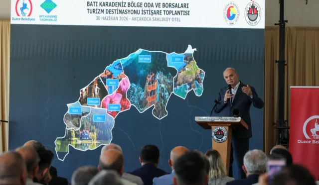 Düzce'de Batı Karadeniz'in 7 ilinin turizm geleceği masaya yatırıldı