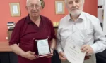 İyilikseverler Derneği Kurucu Başkanı Nihat Yılmaz'a Teşekkür Plaketi Verildi