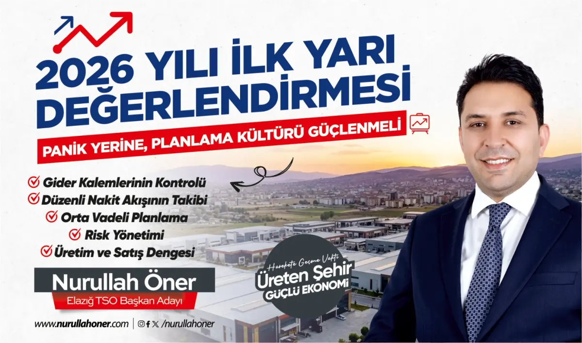 Nurullah Öner’den Ekonomik Çıkış Yolu: Kontrollü Büyüme ve Sağlam Planlama Şart