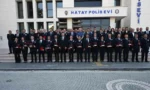 Hatay'da polis teşkilatı mensupları için düzenlenen rütbe terfi töreni