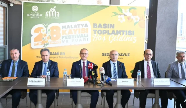 Malatya Kayısı Festivali ve Fuarı tanıtım etkinliğinden bir kesit