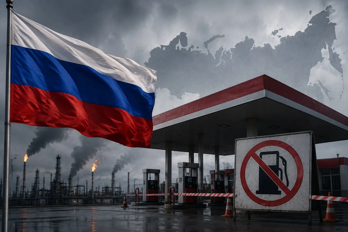Rusya’da Akaryakıt Krizi: Novorossiysk’te Benzin Tükenirken Kısıtlamalar Yaygınlaşıyor
