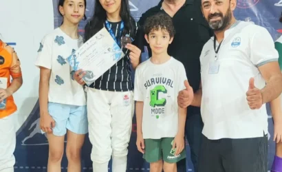 Elif Reyyan Kaya'nın Eskrim Federasyon Kupası'nda Türkiye üçüncüsü olduğu anın temsili görseli