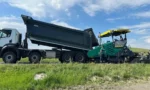Kars Akyaka Esenyayla köyünde tamamlanan 4 kilometrelik BSK asfalt çalışması
