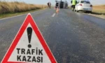 Kırıkkale'de yolcu otobüsünün yan yattığı kaza yerinden genel görünüm