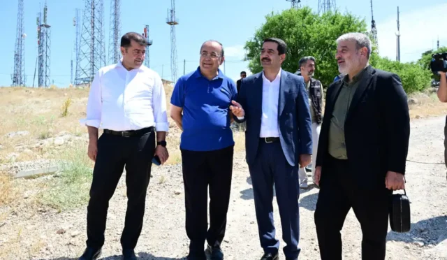 Malatya Yıldıztepe projesi kapsamında yapılacak seyir terası ve rekreasyon alanını gösteren görsel