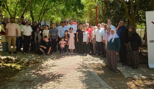 Bucak'ta şehit yakınları ve gazilerin katıldığı piknik programından genel görünüm