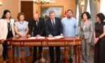 Antalya Mavi Akdeniz İnisiyatifi protokol imza töreni
