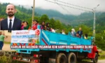 Trabzon'un Şalpazarı ilçesindeki Sinlice Köyü Göllüalan Şenliği'ne hazırlık