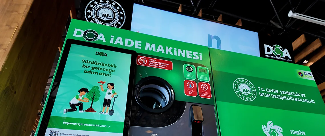 Depozito Sistemi DOA’dan İlk 10 Günde Rekor: 19 Milyon Ambalaj Geri Dönüşüme Kazandırıldı