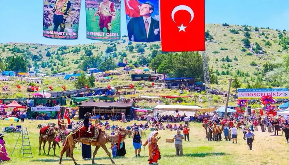 Burdur Aziziye Yaylası’nda 23. Kültür Şenliği: Binlerce Kişi Buluştu