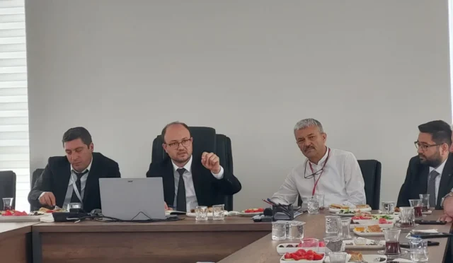 Kırıkkale Yüksek İhtisas Hastanesi Başhekimi Dr. Hakan Varol'un basın toplantısı