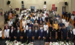 İskenderun Teknik Üniversitesi Rektörü Prof. Dr. Mehmet Duruel konuşma yaparken