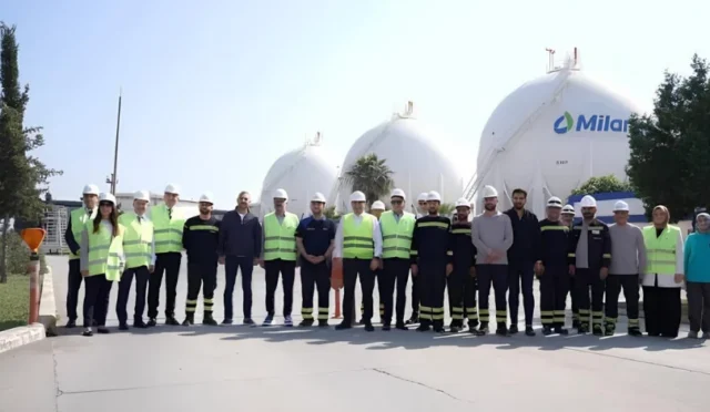 OYAK Genel Müdürü Murat Yalçıntaş, Hatay ve Adana'daki Milangaz tesislerini ziyaret etti.