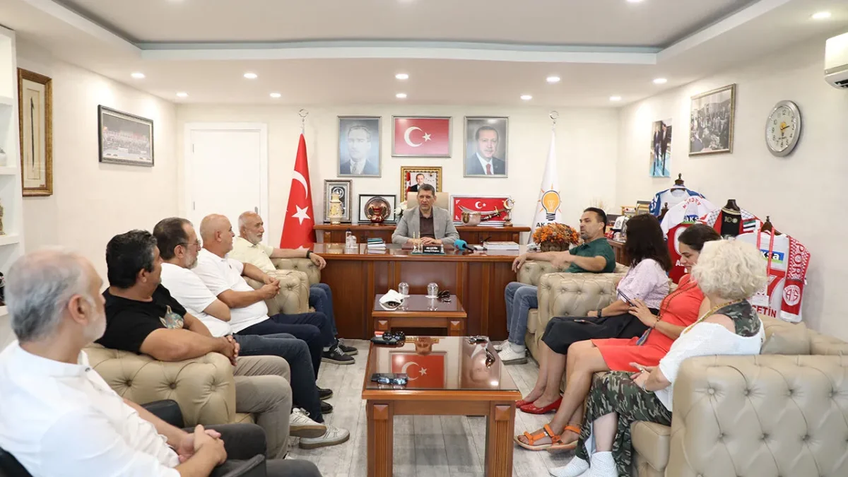 TİMBİR Antalya Heyeti, AK Parti İl Başkanı Ali Çetin ile Buluştu: İnternet Medyasının Rolü ve Antalya’nın Geleceği Masaya Yatırıldı