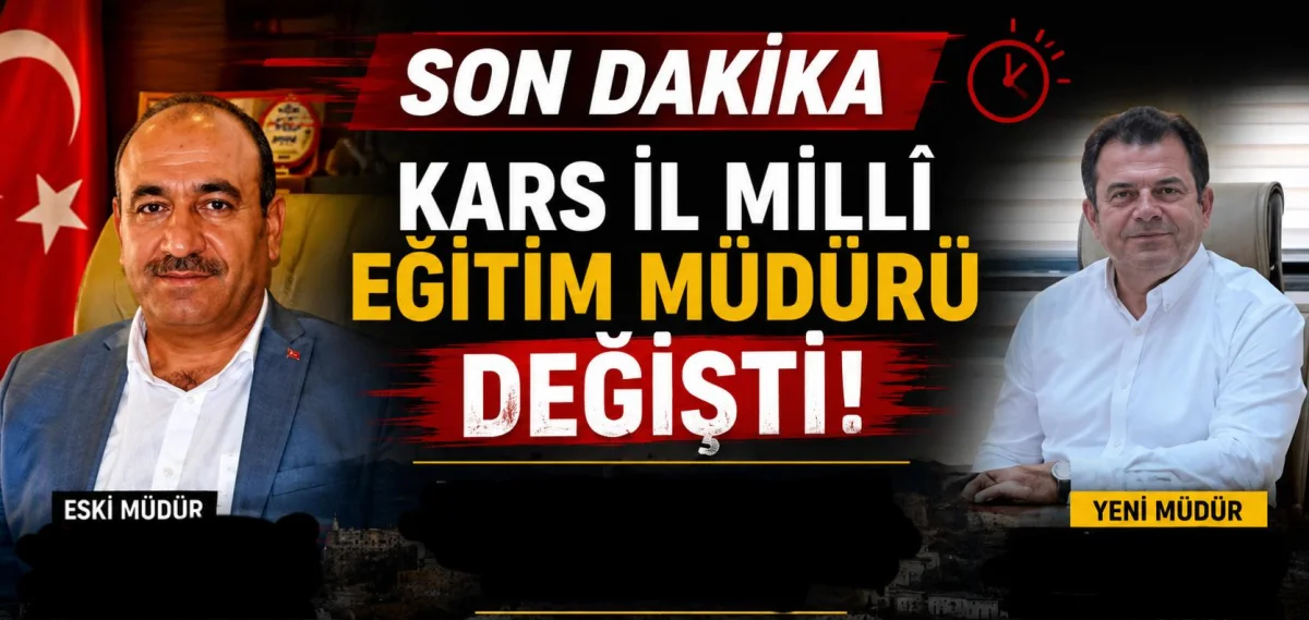 Kars İl Milli Eğitim Müdürlüğü’nde Vasıf Munis Dönemi Başladı