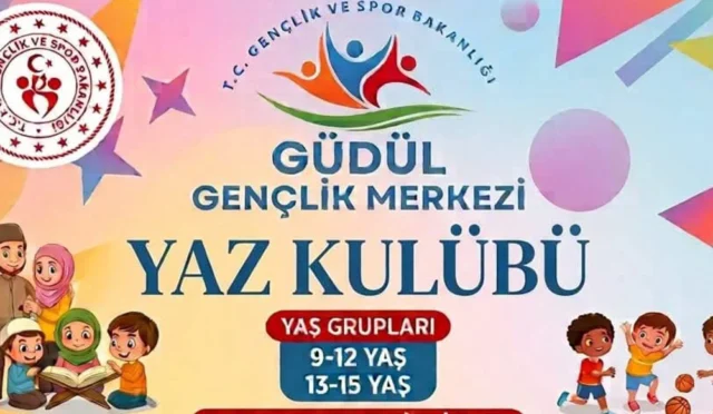 Güdül'de çocuklar için düzenlenen yaz kulübü etkinliği