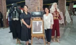 Beypazarı Kadınlar Lokali'nde düzenlenen yıl sonu el sanatları sergisinden bir görünüm