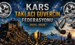 Kars Taklacı Güvercin Festivali'nde güvercinlerin gökyüzündeki takla gösterisi