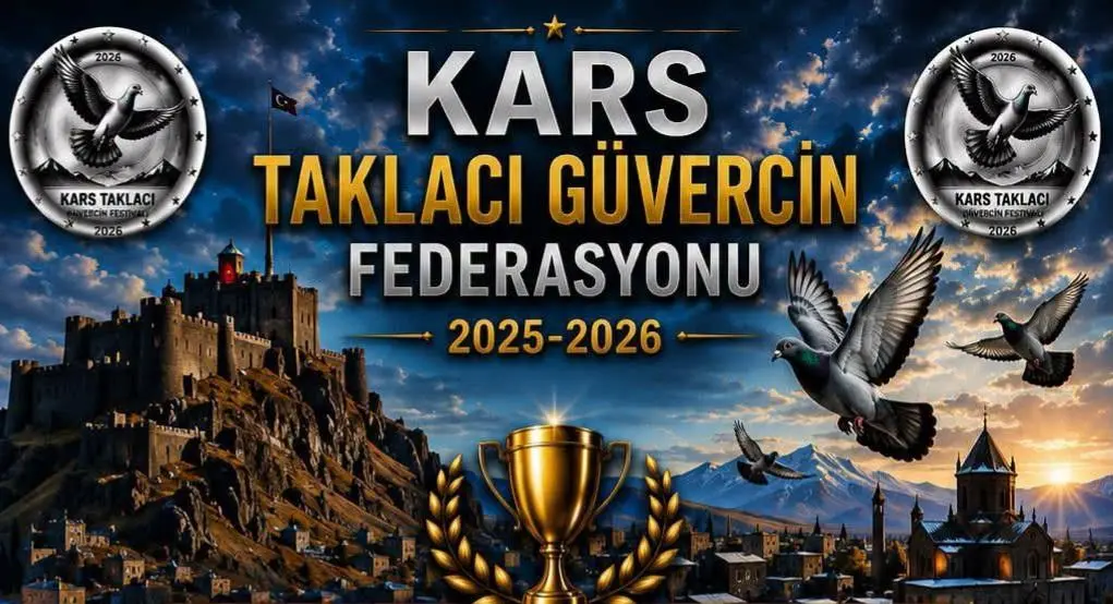 Kars’ta Gökyüzü Taklalarla Şenlendi: Taklacı Güvercin Festivali Nefes Kesti