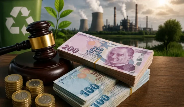 Çevreye zarar veren işletmelere kesilen cezalarla ilgili haber görseli