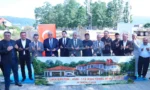 Düzce Cumayeri Entegre Sağlık Tesisi temel atma töreninden genel görünüm