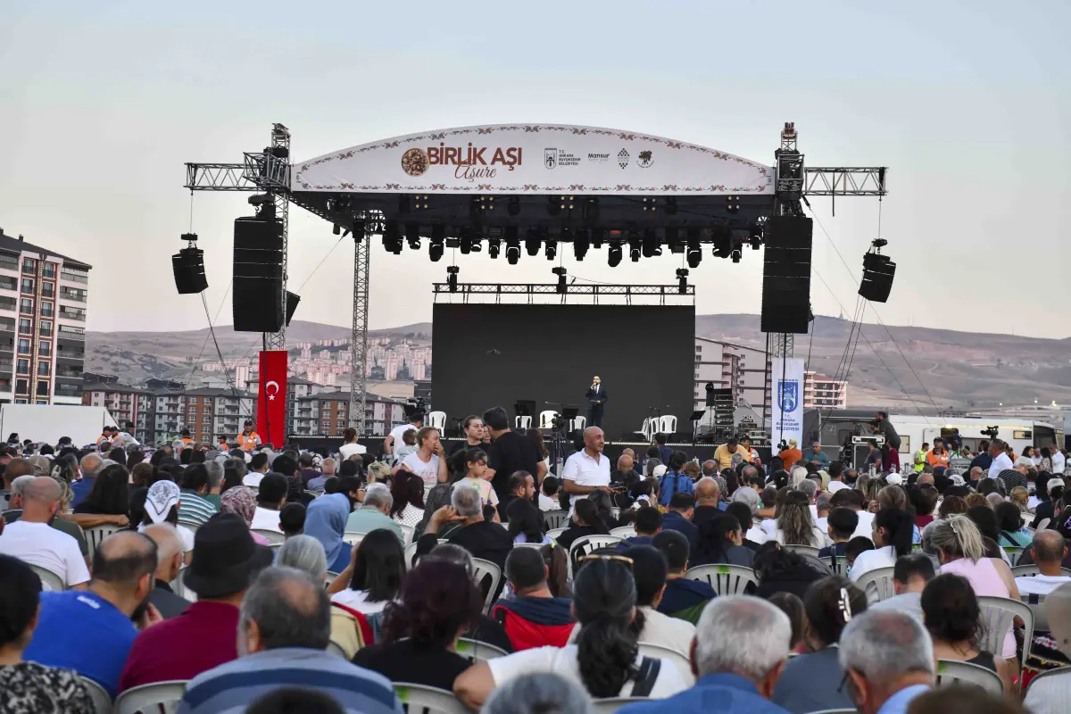 Ankara’da Geleneksel ‘Birlik Aşı: Aşure’ Etkinliği Gönülleri Birleştirdi