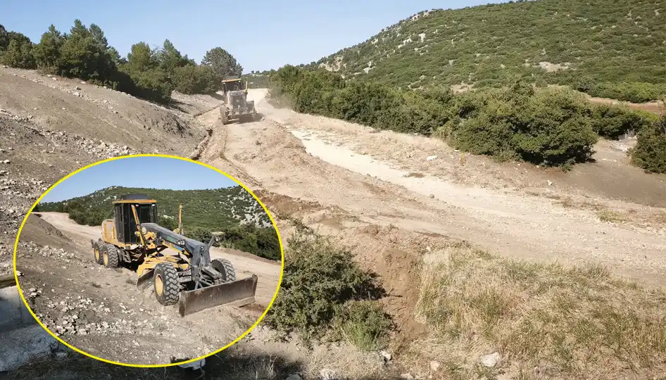Isparta’da Orman Yangınlarına Karşı Hızlandırılmış Müdahale: Akdağ’da Yangın Yolları Açılıyor