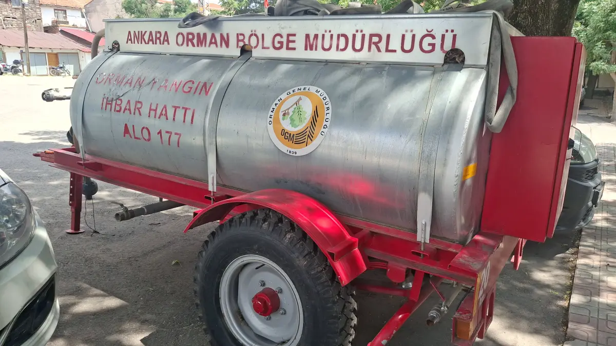 Ankara’da 3 İlçeye Yangınlara Karşı Güçlü Destek: 9 Mahalleye Su Tankeri Teslim Edildi