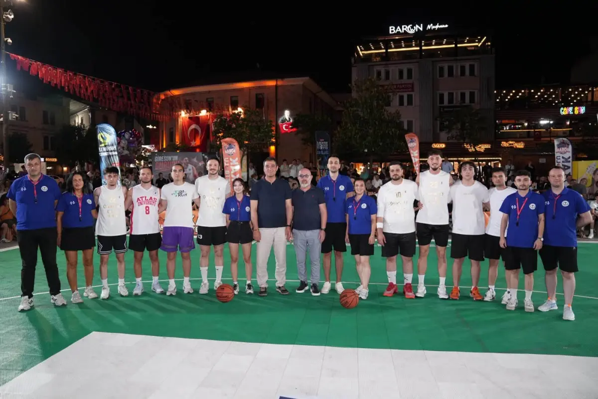 Giresun’da Sokak Basketbolu Coşkusu: 29. Geleneksel Turnuva Başladı, 260 Sporcu Sahada