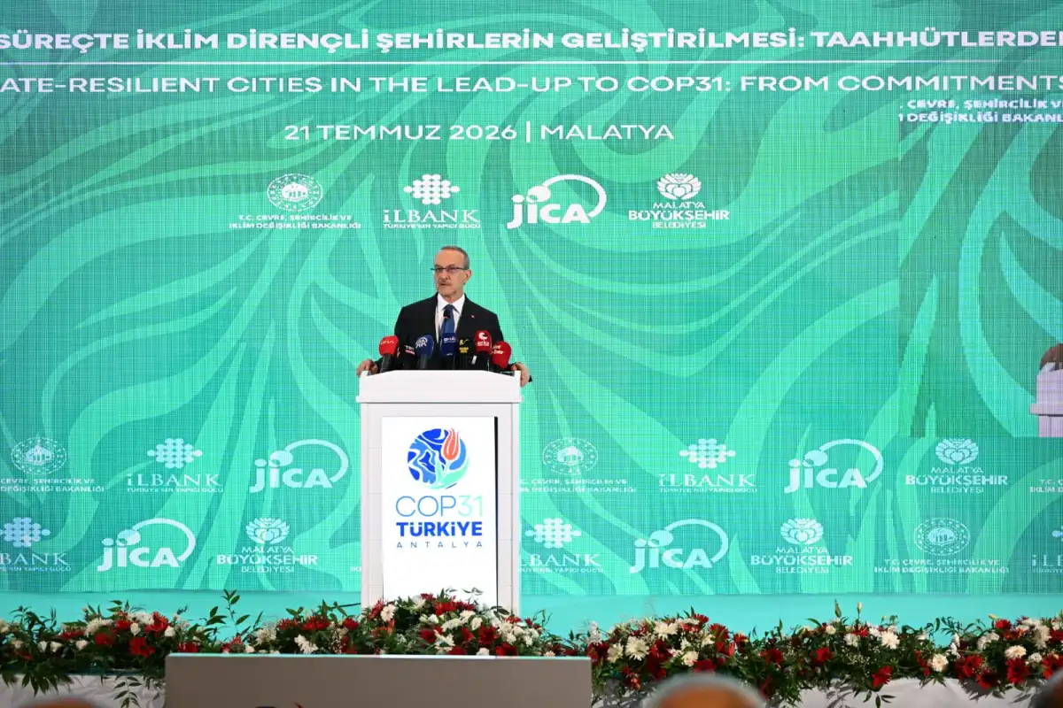 Malatya’da COP31 Hazırlıkları: İklime Dirençli Şehirler İçin Uluslararası İş Birliği Toplantısı