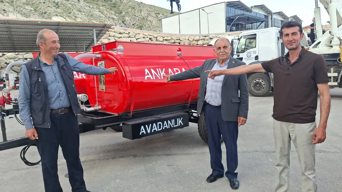 Beypazarı’nda 59 Mahalleye Yangınlara Karşı Hayati Destek: Su Tankerleri Dağıtıldı