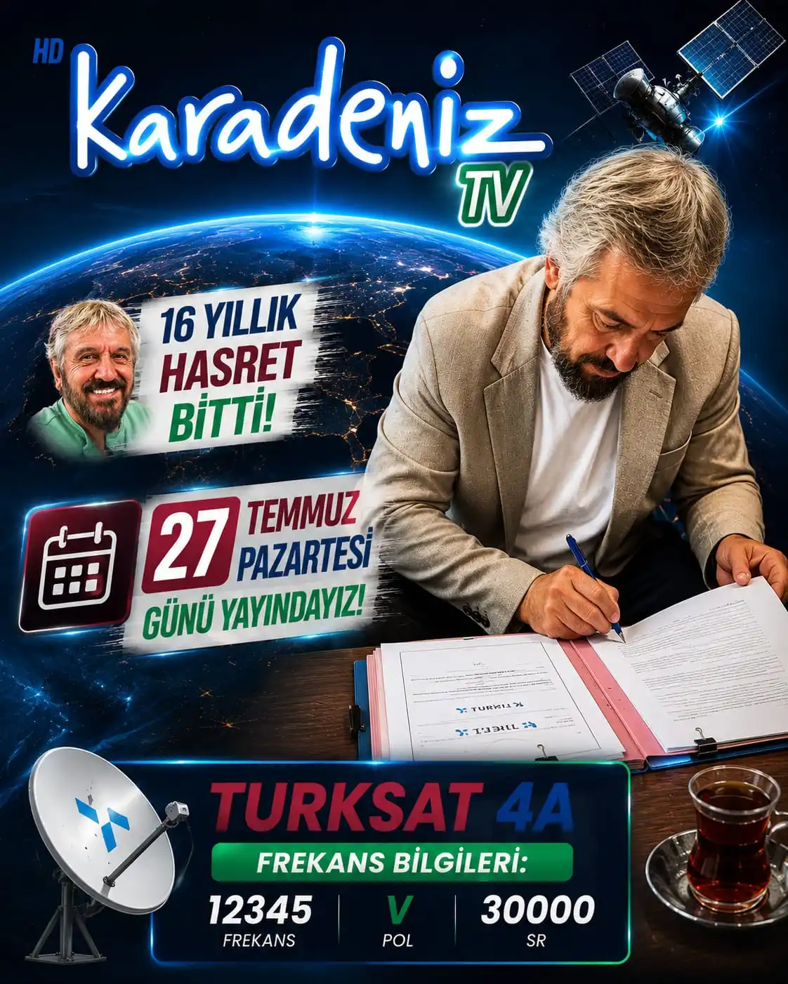 16 Yıllık Hasret Sona Erdi: Karadeniz TV Yeniden Yayında!