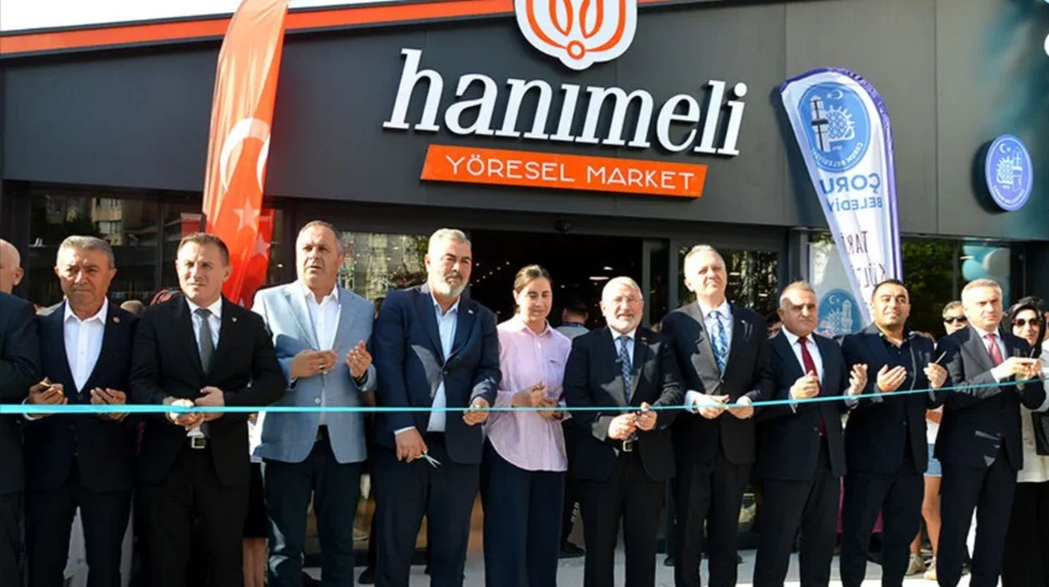 Çorum’da Yerel Üreticilere Destek: Hanımeli Yöresel Market Açıldı