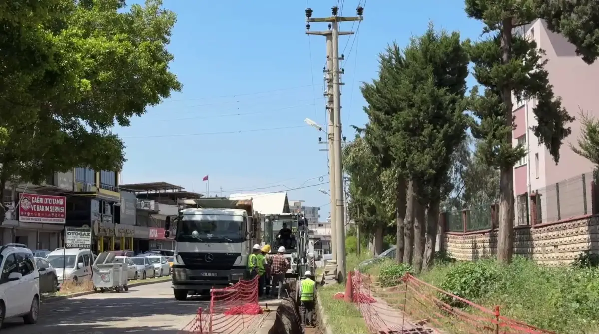 İskenderun’da Enerji Hatları Yerin Altına Alınıyor: Şehrin Çehresi Değişiyor