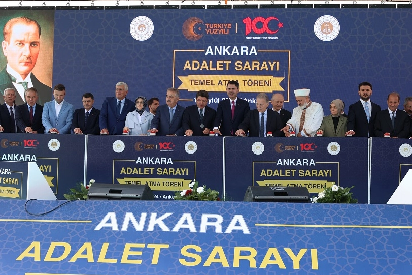 Yeni Ankara Adalet Sarayı’nın temeli atıldı