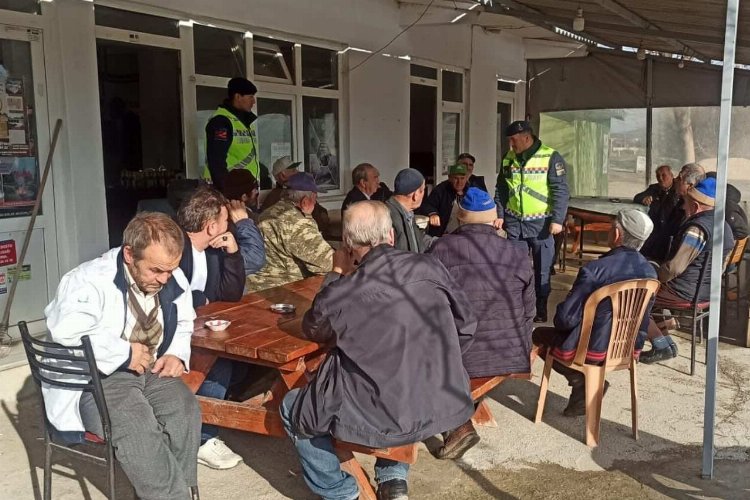 Edirne’de Trafik Jandarmas’ından ‘güvenli araç’ eğitimi