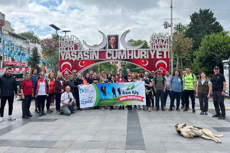 İzmit Belediyesi doğaseverleri Mecidiye Mahallesi ile tanıştırdı