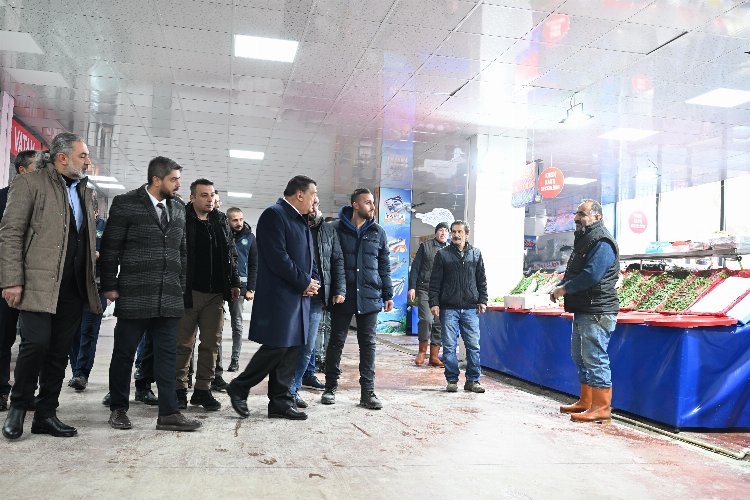 Malatya’da Et-Balık Pazarı’na inceleme