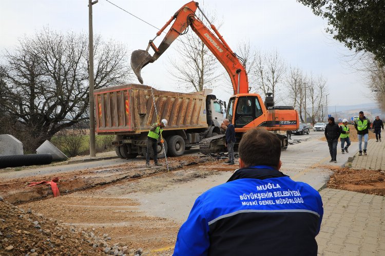 Muğla Düğerek’te altyapıda 5 bin metresi tamamlandı